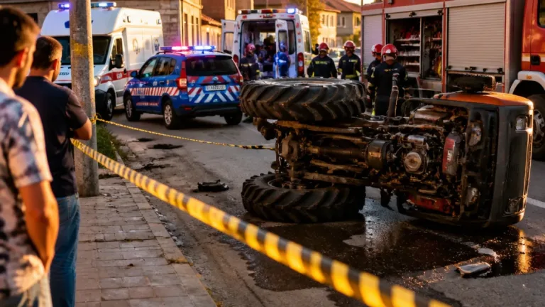 Özalp'te traktör devrildi: Eski Emek Mahallesi'nde 3 kişi yaralandı