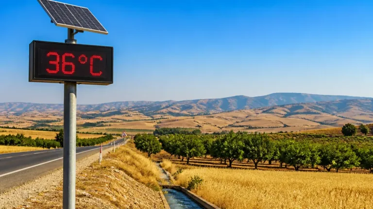Pazarcık için haftalık hava değerlendirmesi: gündüzler 36°C’ye kadar ısınacak
