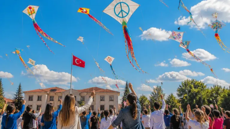 İpsala’da çocuklar için gökyüzüne umut: "Uçurtmalar Vurulmasın, Gökyüzü Çocuklara Kalsın"