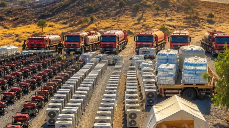 Şırnak'ta aşırı sıcaklık tatbikatı: Çoklu afet senaryolarına hazırlık güçlendirildi
