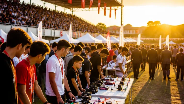 Şırnak’ta TEKNOFEST Dron Şampiyonası coşkusu: Gençler ve teknoloji stadyumu doldurdu