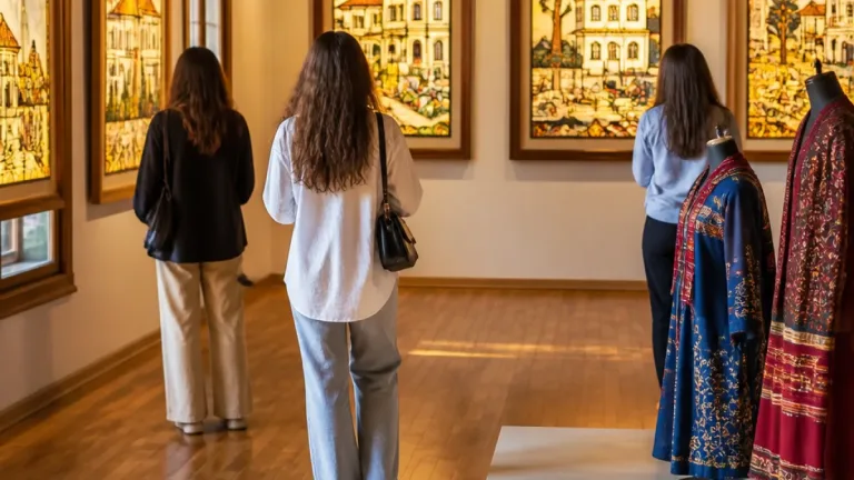 Safranbolu’da camaltı resim sergisi: Geleneksel sanat yeniden sahnede