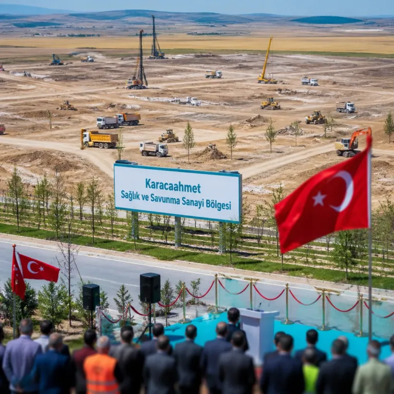 Afyonkarahisar’a 3,5 milyon m² sağlık ve savunma sanayi bölgesi kuruluyor
