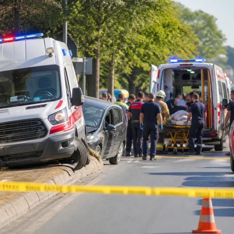 Bayrampaşa'da hasta taşıyan ambulans kaza yaptı: 3 sağlık çalışanı yaralandı