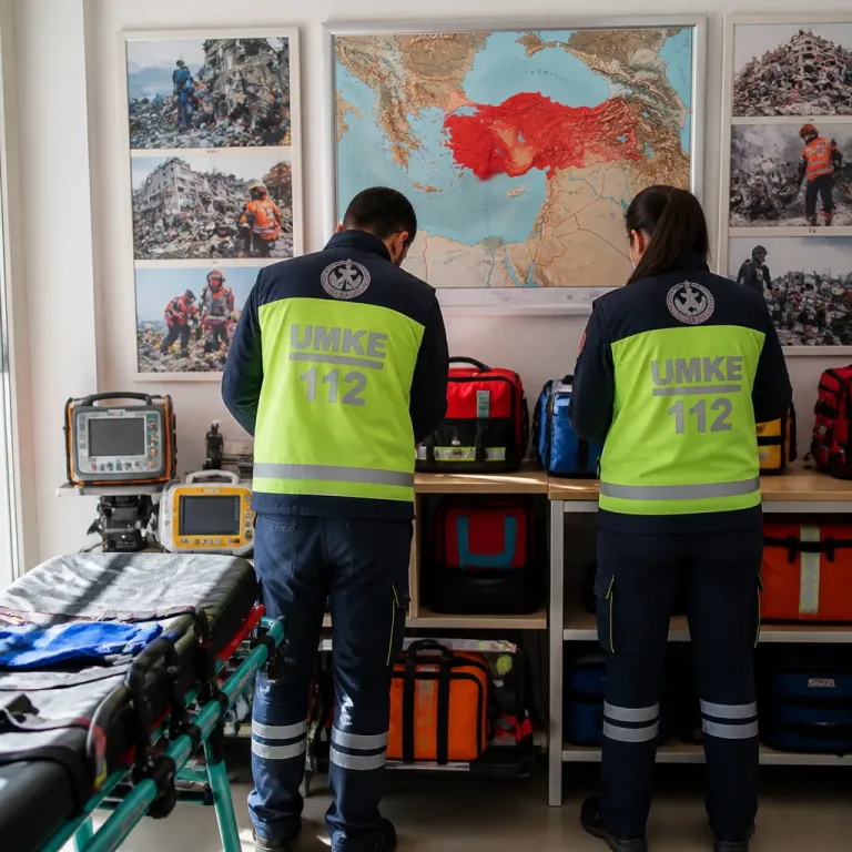 UMKE gönüllüsü sağlık çalışanı çift: Afet ve acil vakalarda omuz omuza görev yapıyor