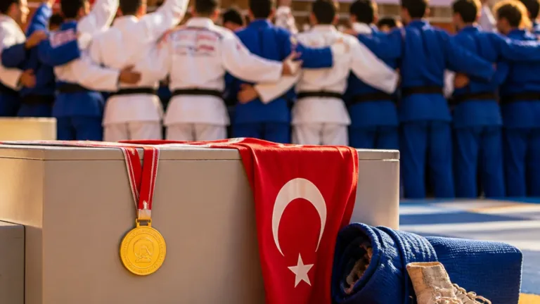 Salihli'nin judocusu Hira Kılkış Türkiye Şampiyonu oldu