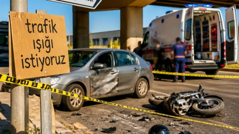 Samsun Tekkeköy’de kavşak kazası: 1’i ağır 2 genç yaralı, muhtar sinyalizasyon istedi