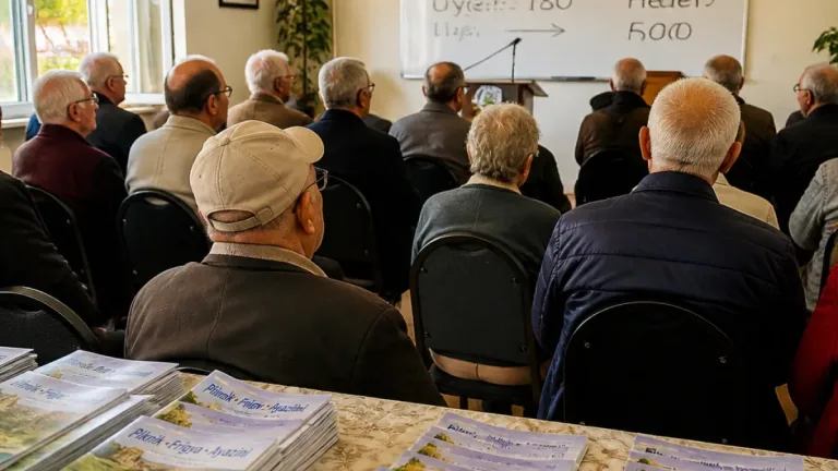 Sandıklı’da emekliler birleşiyor: Dernek hedefini 500 üyeye yükseltti