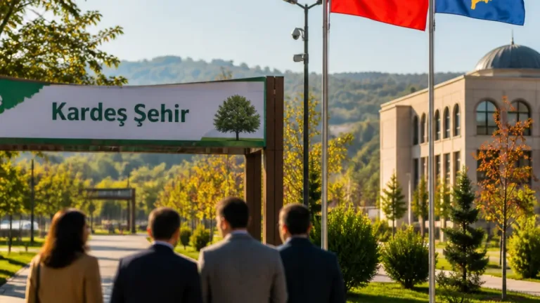 Serdivan ile Kosova'nın Vushtrri Belediyesi arasında kardeşlik protokolü hazırlanıyor