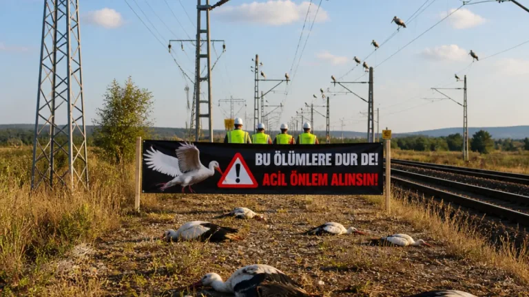 Silivri'ye yakın bölgede leylek ölümleri endişe yaratıyor: Acil önlem çağrısı
