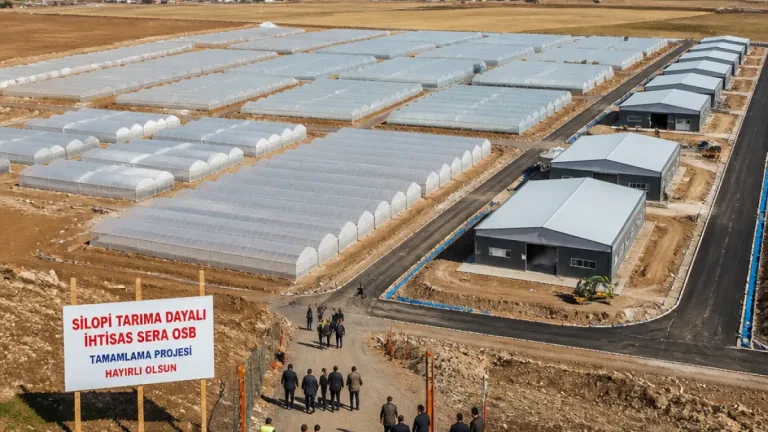 Silopi’de Sera OTB’nin altyapısı tamamlandı: 1.000 kişiye doğrudan istihdam hedefi