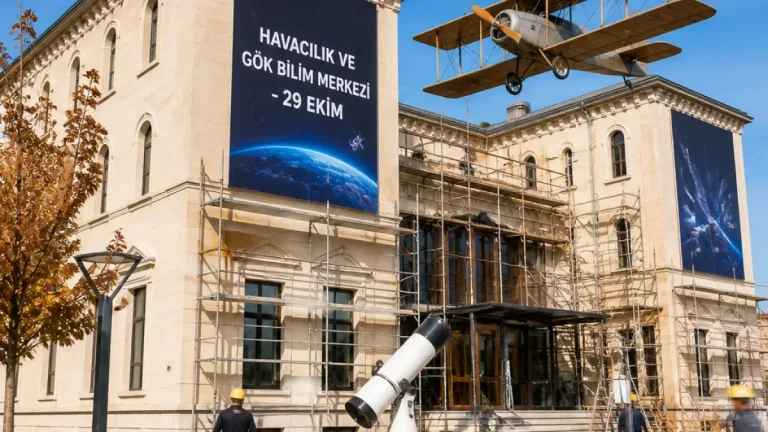 Sivas’ta Hamidiye Millet Bahçesi'nde Nuri Demirağ Havacılık ve Gök Bilim Merkezi kuruluyor