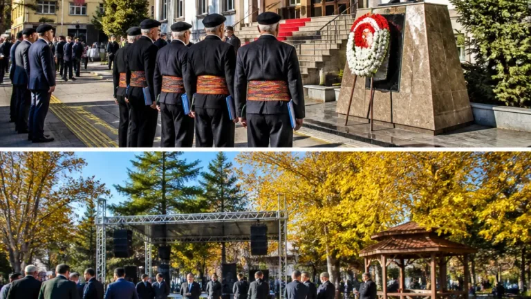 Sivrihisar'da 19 Ekim töreni: Muhtarlar devlet-vatandaş köprüsü olarak anıldı
