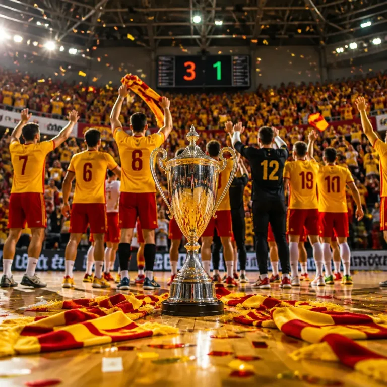 Galatasaray, AXA Sigorta Şampiyonlar Kupası'nı 3-1'lik galibiyetle kazandı