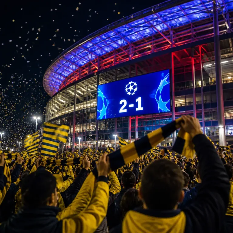 Fenerbahçe, Lyon'u 2-1 yenip 18 yıl sonra Şampiyonlar Ligi'ne döndü