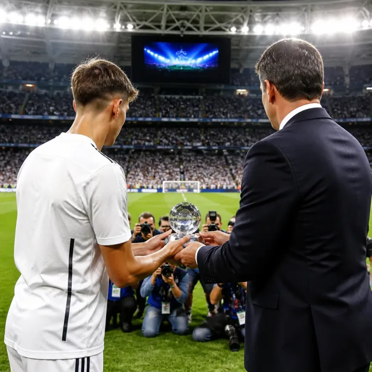 Arda Güler'e Şampiyonlar Ligi'nden 'en iyi çıkış' onuru; Madrid'de tören Luis Figo'dan