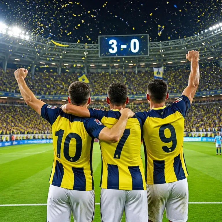 Fenerbahçe, Kadıköy’de Alanyaspor’u 3-0 yenerek zirve takibini sürdürdü