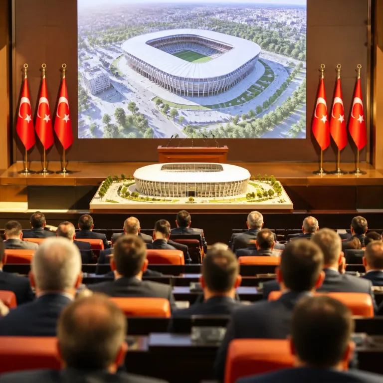 Lefkoşa’ya yeni Atatürk Stadyumu: 8 bin kişilik kompleks için tanıtım yapıldı