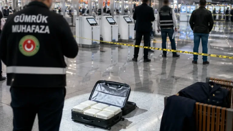 İstanbul Havalimanı'nda pilot kıyafetiyle kaçan şüpheli aranıyor: 25 kilo kokain ele geçirildi