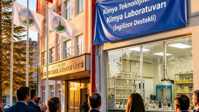 Sungurlu’da mesleki eğitime yatırım: Kimya Teknolojileri Alanı geliyor