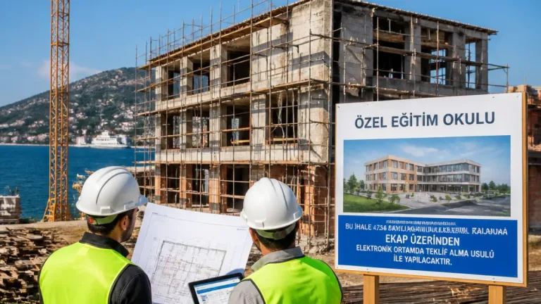 Sürmene'ye 4 bin m²'lik özel eğitim okulu: İhale 7 Ekim'de yapılacak