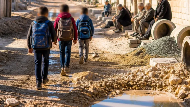 Suruç'ta mahalle sakinleri yıllardır süren bozuk yolların giderilmesini bekliyor