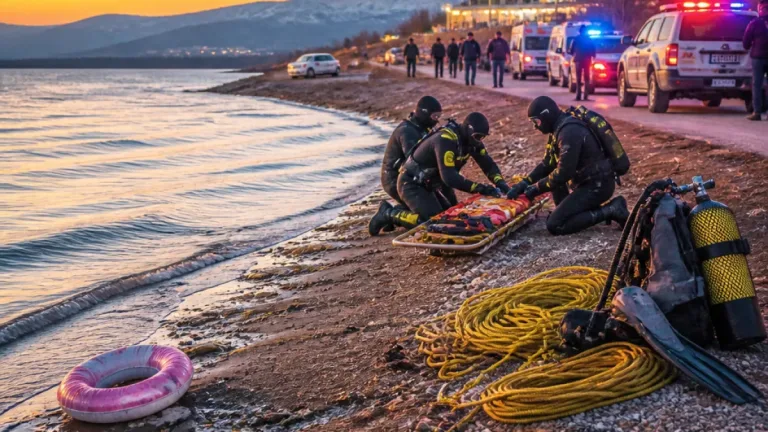 Tatvan'da Van Gölü sahilinde 4 yaşındaki çocuk boğularak yaşamını yitirdi
