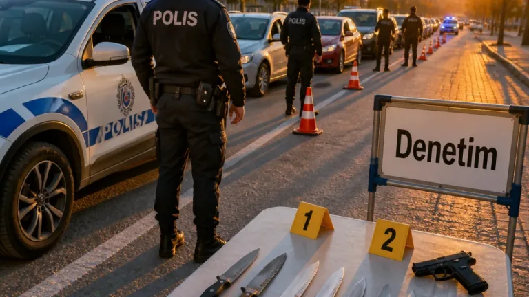 Tavşanlı’da geniş kapsamlı denetim: 800 araç, 1,5 milyon lira ceza