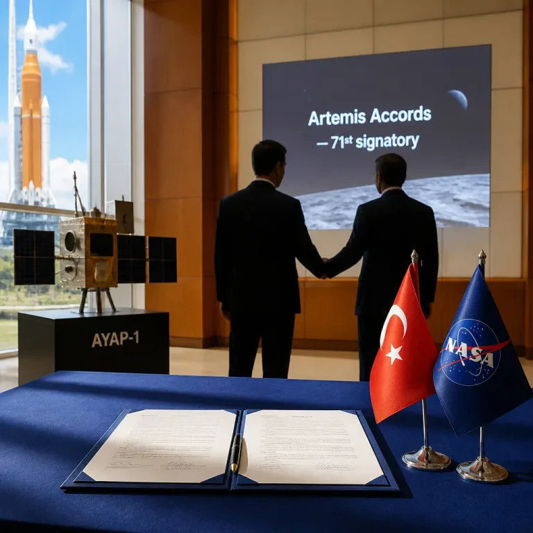 Türkiye, Artemis Anlaşmaları'na imza atarak 71. ülke oldu; AYAP-1 görevi gündemde