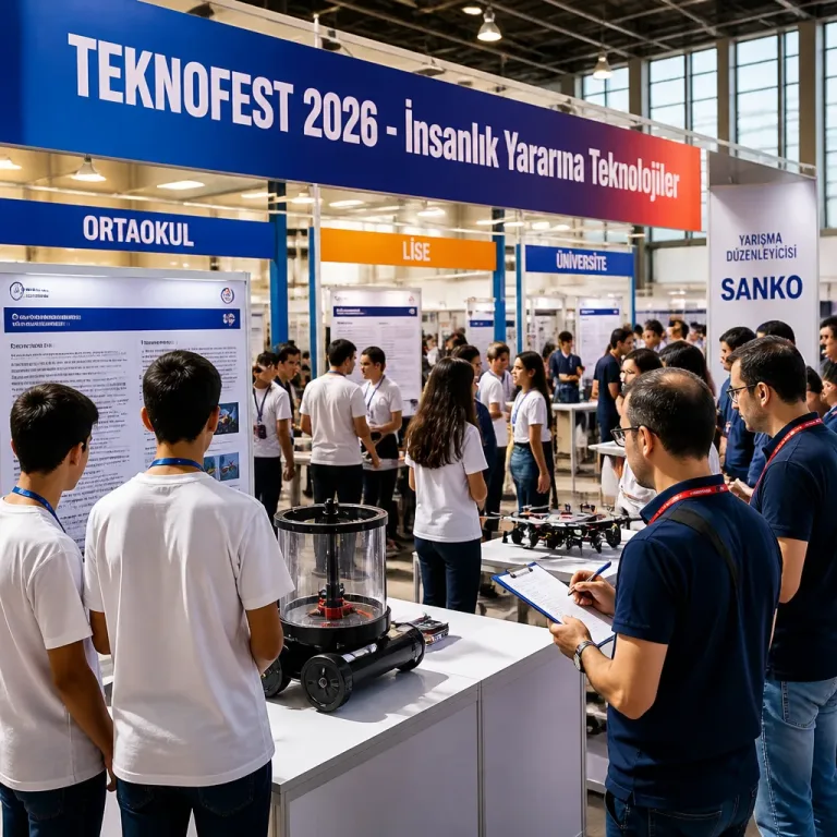 SANKO, TEKNOFEST 2026'da İnsanlık Yararına Teknolojiler yarışmasını üstlendi