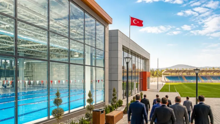 Turhal’da yeni spor yatırımları hizmete girdi: Yüzme havuzu, kapalı salon ve sentetik çim saha