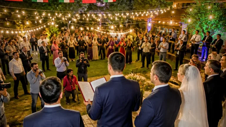 Tuzluca'da protokollü düğün: Belediye başkanı amca, vali şahit oldu