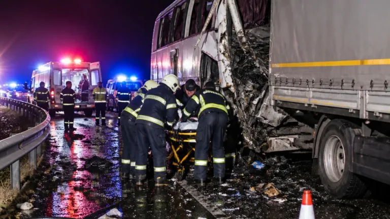 Uşak’ta yolcu otobüsü kamyona çarptı: muavin yaşamını yitirdi, şoför tutuklandı