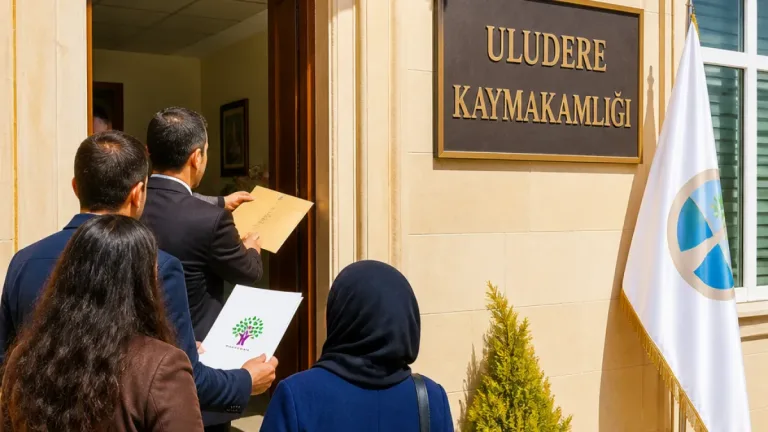 Uludere'de HÜDA PAR ilçe teşkilatı kurulması için resmi başvuru yapıldı