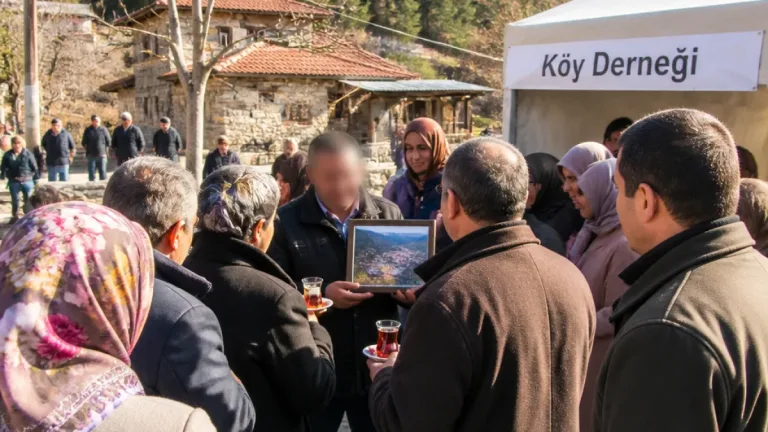 Ümraniye Belediye Başkanı İsmet Yıldırım, Sinop Sazlı Akbaş köyünü ziyaret etti