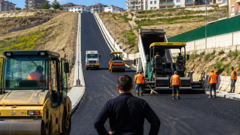 Yahşihan'da yıllardır süren bağlantı yolu sorunu sona eriyor