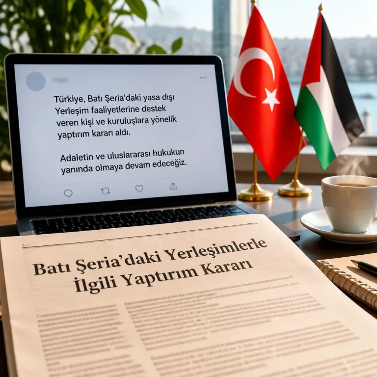 Türkiye, Batı Şeria yerleşimleriyle bağlantılı yaptırım kararını memnuniyetle karşıladı
