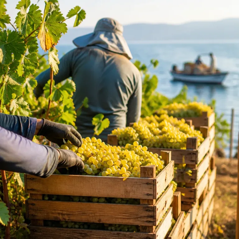İznik’in coğrafi işaretli Müşküle üzümü bereketli sezona girdi: Rekolte ve talep yükseliyor