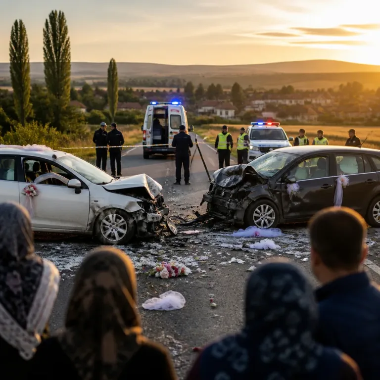 Karaman'da düğün konvoyunda çarpışma: 2 ölü, 5 yaralı
