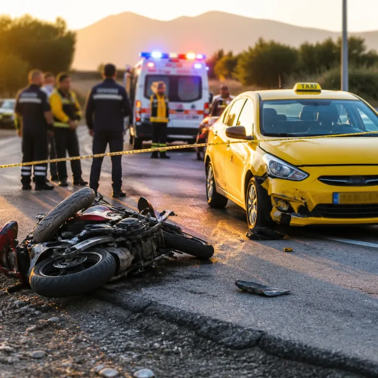 Manisa'da taksi ile motosiklet çarpıştı: Bir kadın hayatını kaybetti, taksi şoförü tutuklandı