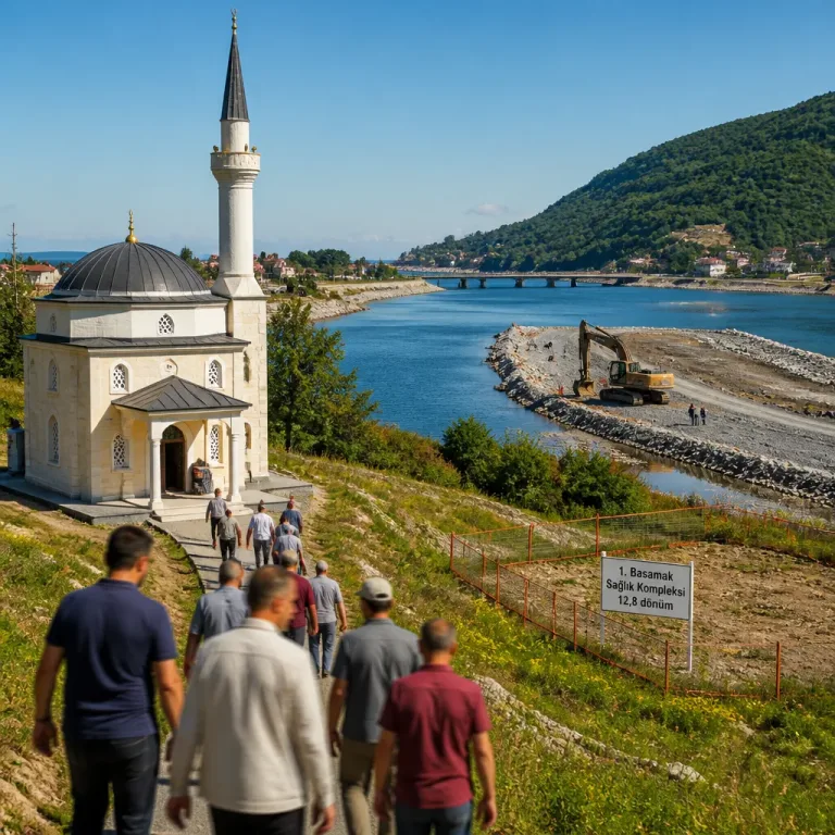 Alanya’da mahalle imecesiyle cami açıldı; sahil düzenlemesi ve sağlık kompleksi projeleri başlıyor