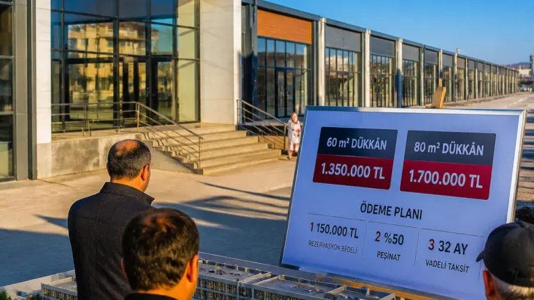 Yerköy'de Küçük Sanayi Sitesi için dükkân fiyatları ve ödeme planı açıklandı