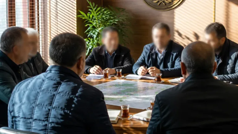Yüksekova'da doğalgaz çalışmaları sonrası gerginlik diyalogla giderilmeye çalışıldı