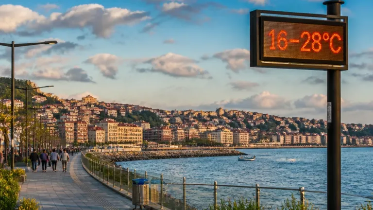 Zonguldak’ta hafta boyunca 16–28°C aralığında sıcaklıklar; yağış riski düşük