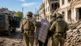 Бійці 41-ї бригади евакуювали з Куп'янська жінку, яка переховувалася в підвалах