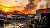 ДСНС: за добу Росія завдала Київщині 28 ударів, рятувальники 13 разів потрапляли під повторні обстріли