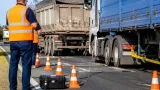 Інспектори заблокували дві перевантажені вантажівки на трасі Н‑08 у Лубенському районі