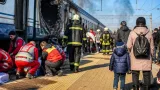 На станції Лиманівка влучання безпілотника в електропоїзд: двоє загиблих, кілька поранених