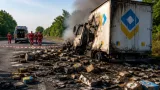 Поблизу Краматорська російський дрон поцілив у вантажівку Укрпошти: загинули посилки, водій госпіталізований