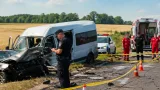 Поблизу Лубен на трасі M-03 вантажівка зіткнулася з легковиком: троє госпіталізовані